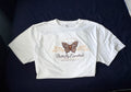 Butta'fly Essentials white logo t-shirt